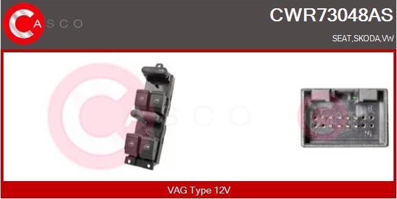 Casco CWR73048AS - Выключатель, стеклоподъемник autosila-amz.com