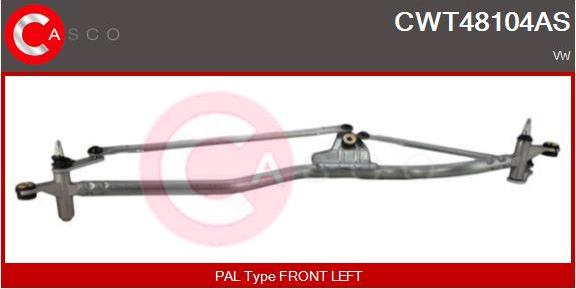 Casco CWT48104AS - Система тяг и рычагов привода стеклоочистителя autosila-amz.com