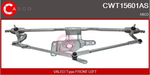 Casco CWT15601AS - Система тяг и рычагов привода стеклоочистителя autosila-amz.com