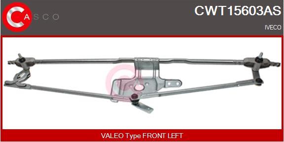 Casco CWT15603AS - Система тяг и рычагов привода стеклоочистителя autosila-amz.com