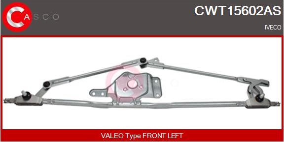 Casco CWT15602AS - Система тяг и рычагов привода стеклоочистителя autosila-amz.com