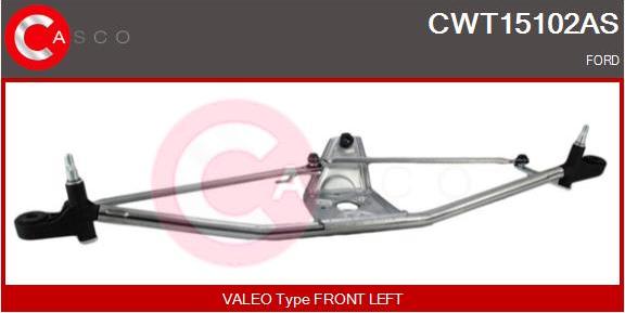 Casco CWT15102AS - Система тяг и рычагов привода стеклоочистителя autosila-amz.com