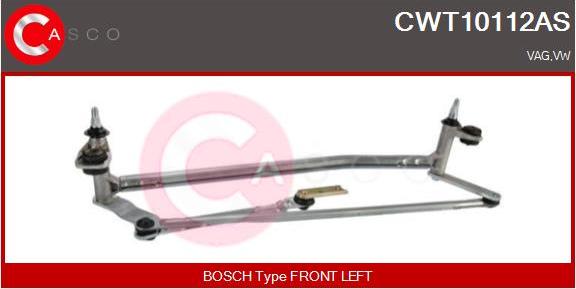 Casco CWT10112AS - Система тяг и рычагов привода стеклоочистителя autosila-amz.com