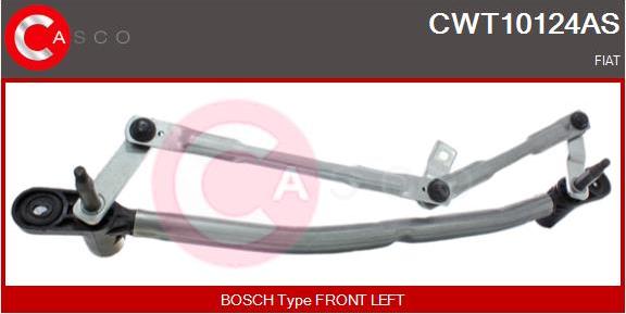Casco CWT10124AS - Система тяг и рычагов привода стеклоочистителя autosila-amz.com
