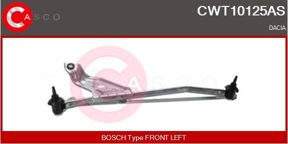 Casco CWT10125AS - Система тяг и рычагов привода стеклоочистителя autosila-amz.com