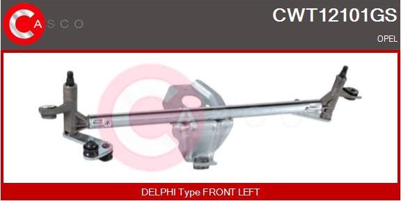 Casco CWT12101GS - Система тяг и рычагов привода стеклоочистителя autosila-amz.com