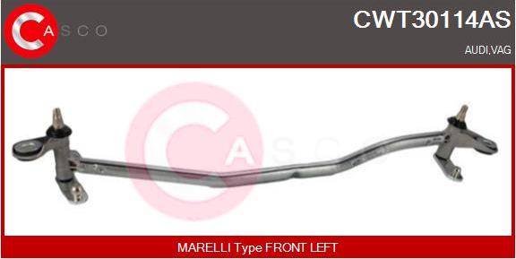 Casco CWT30114AS - Система тяг и рычагов привода стеклоочистителя autosila-amz.com