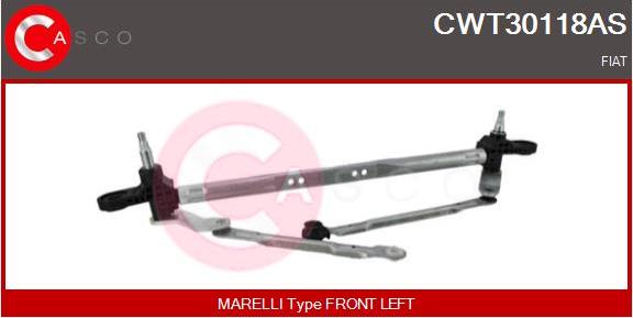 Casco CWT30118AS - Система тяг и рычагов привода стеклоочистителя autosila-amz.com