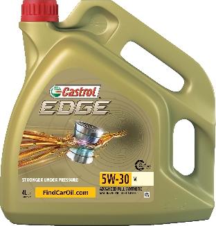 Castrol 15BF69 - CASTROL EDGE 5W-30 M C3, SN PLUS Синтетическое моторное масло (4L) autosila-amz.com