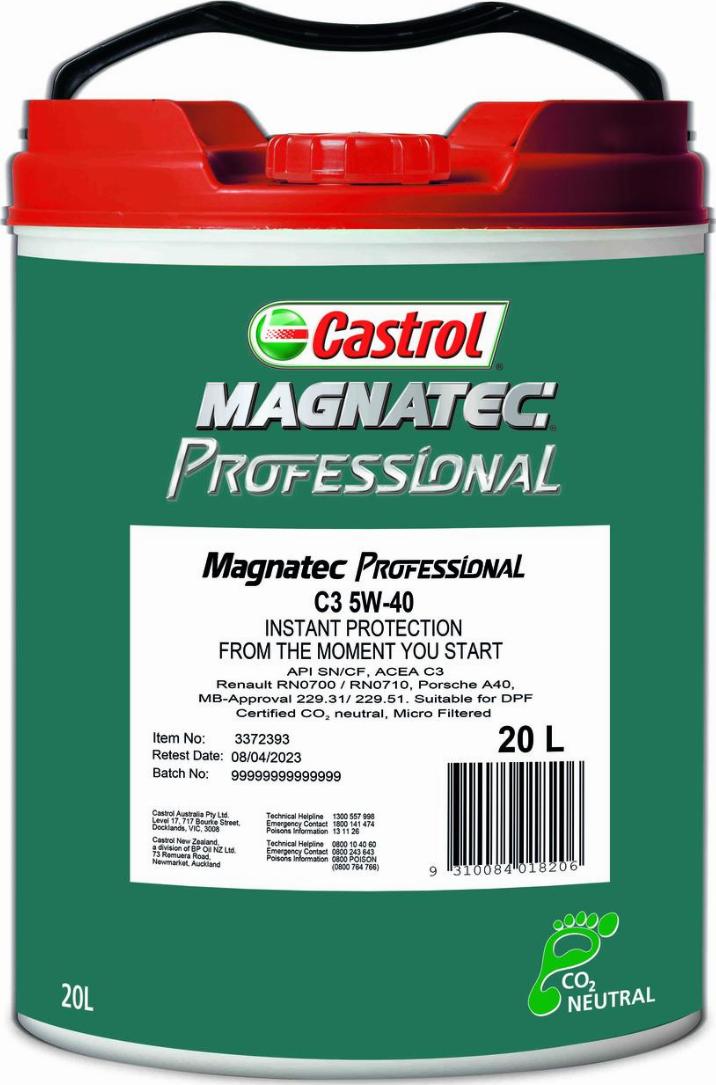 Castrol 3372393 - Моторное масло autosila-amz.com