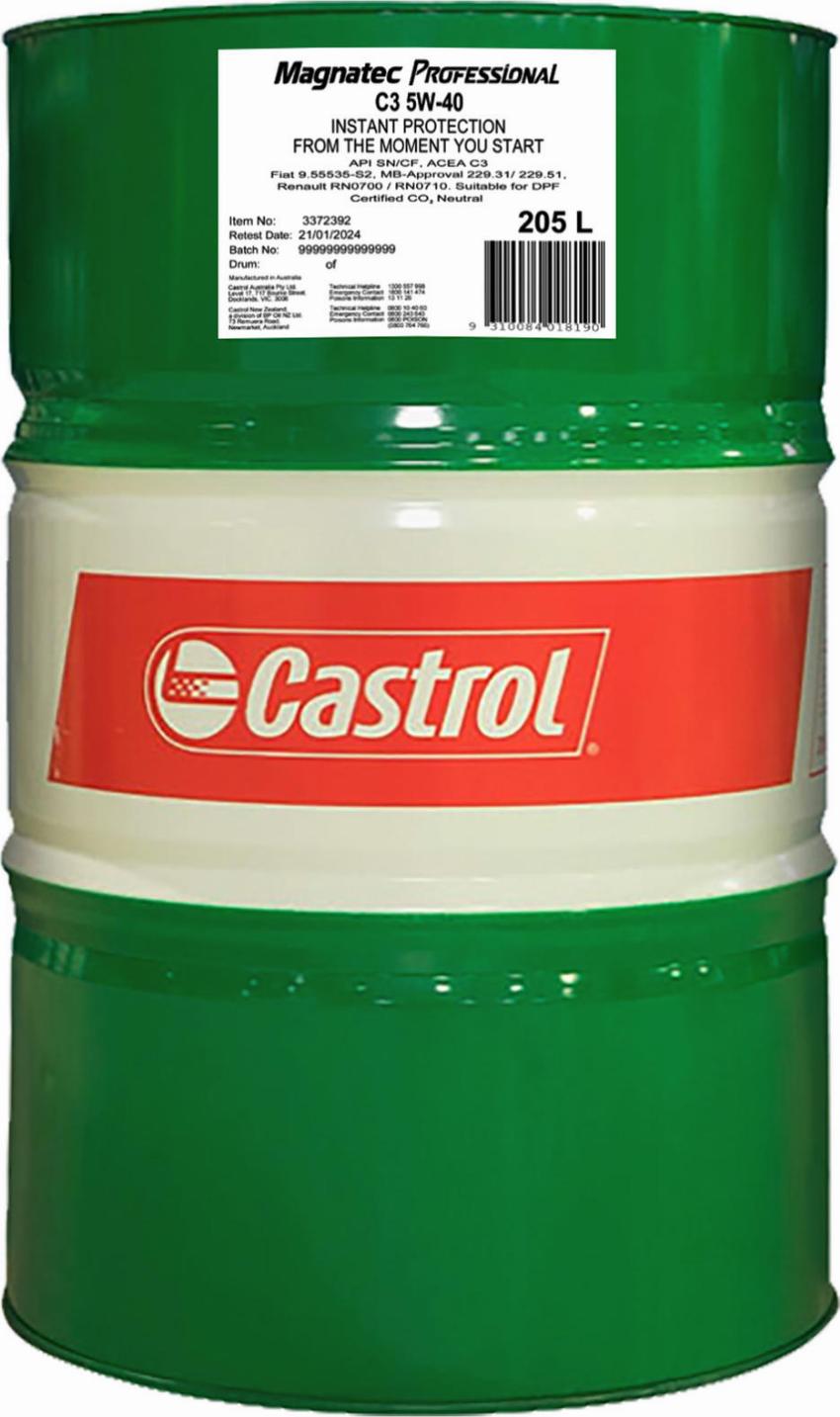 Castrol 3372392 - Моторное масло autosila-amz.com