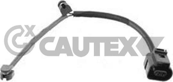 Cautex 461398 - Сигнализатор, износ тормозных колодок autosila-amz.com
