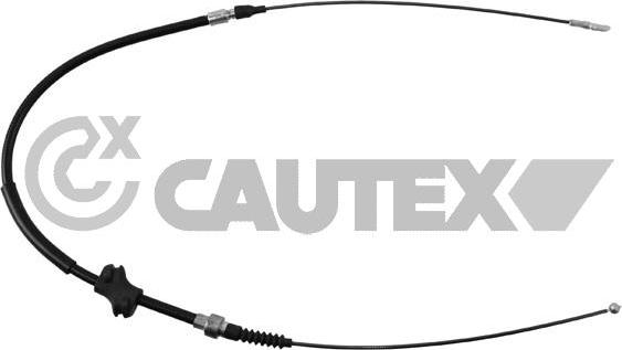 Cautex 468236 - Тросик, cтояночный тормоз autosila-amz.com