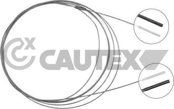 Cautex 468227 - Тросик газа autosila-amz.com