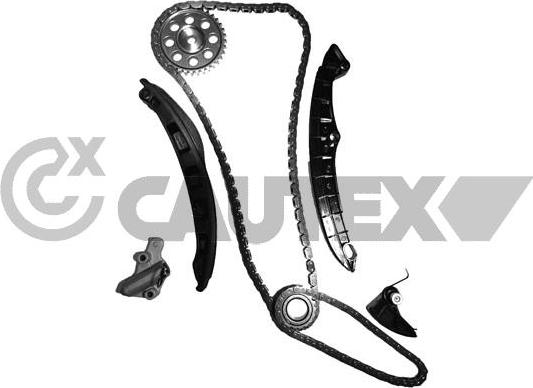 Cautex 462614 - Комплект цепи привода распредвала autosila-amz.com