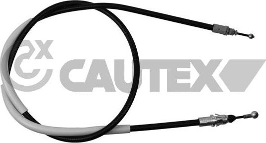 Cautex 489039 - Тросик, cтояночный тормоз autosila-amz.com
