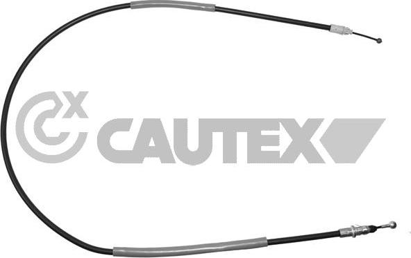 Cautex 489032 - Тросик, cтояночный тормоз autosila-amz.com