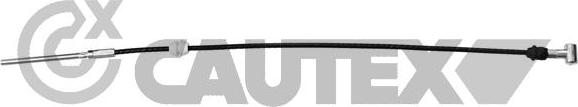 Cautex 489109 - Тросик, cтояночный тормоз autosila-amz.com