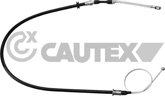 Cautex 480030 - Тросик, cтояночный тормоз autosila-amz.com
