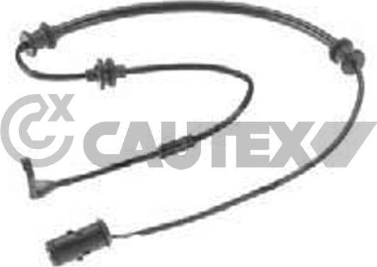 Cautex 482504 - Сигнализатор, износ тормозных колодок autosila-amz.com