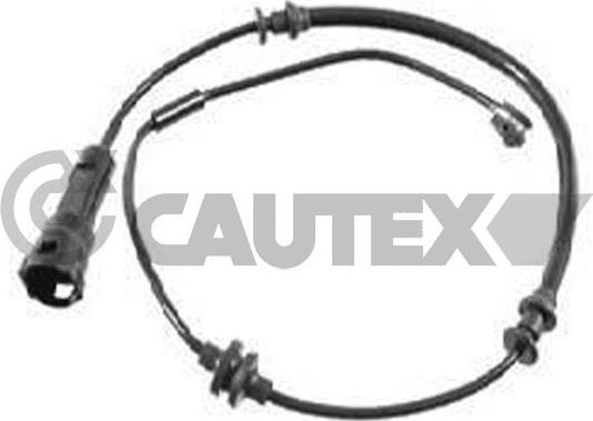 Cautex 482537 - Сигнализатор, износ тормозных колодок autosila-amz.com