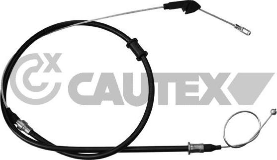 Cautex 487678 - Тросик, cтояночный тормоз autosila-amz.com