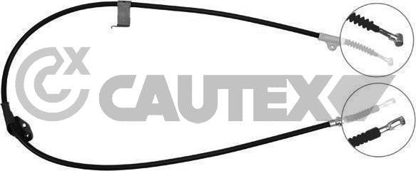 Cautex 069098 - Тросик, cтояночный тормоз autosila-amz.com