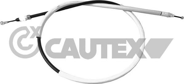 Cautex 069102 - Тросик, cтояночный тормоз autosila-amz.com