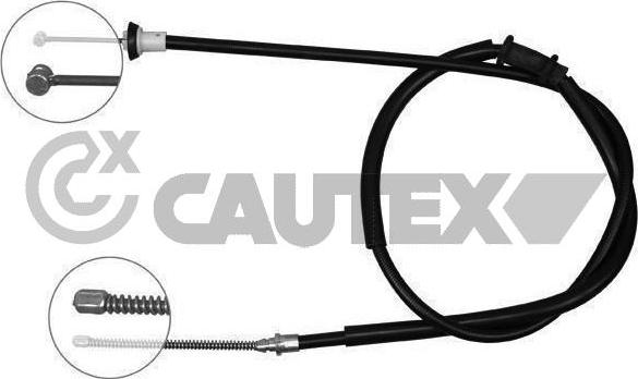 Cautex 019055 - Тросик, cтояночный тормоз autosila-amz.com