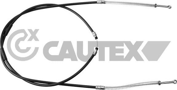 Cautex 019036 - Тросик, cтояночный тормоз autosila-amz.com