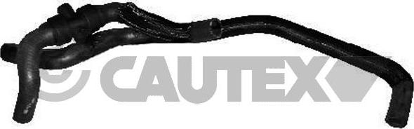 Cautex 011376 - Патрубок системы отопления FIAT DOBLO (223, 119) 1.3D Multijet 10/05- autosila-amz.com