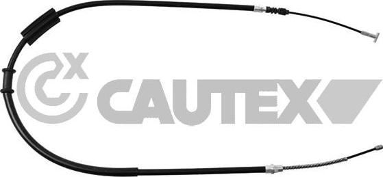 Cautex 018964 - Тросик, cтояночный тормоз autosila-amz.com