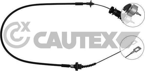 Cautex 018935 - Трос, управление сцеплением autosila-amz.com