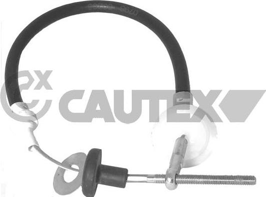 Cautex 013337 - Трос, управление сцеплением autosila-amz.com