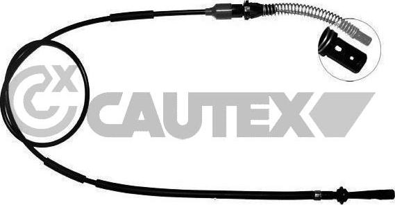 Cautex 085200 - Тросик газа autosila-amz.com