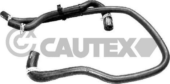 Cautex 086743 - Шланг, теплообменник - отопление autosila-amz.com