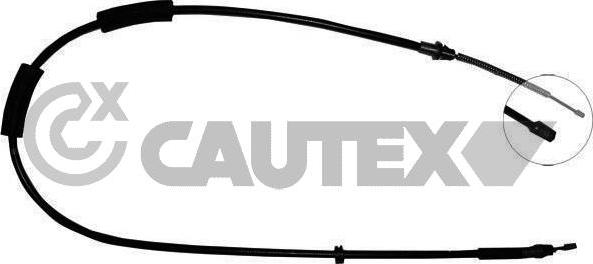 Cautex 088092 - Тросик, cтояночный тормоз autosila-amz.com
