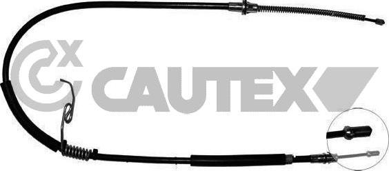 Cautex 088002 - Тросик, cтояночный тормоз autosila-amz.com