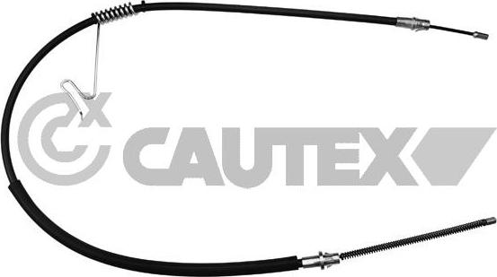 Cautex 088074 - Тросик, cтояночный тормоз autosila-amz.com