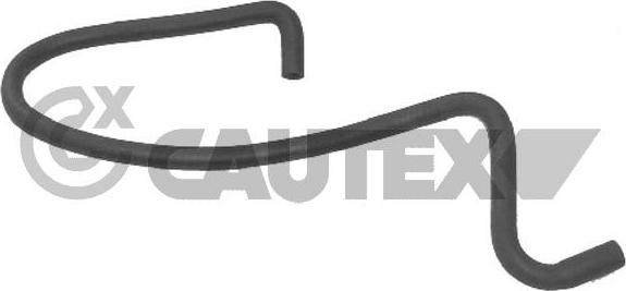 Cautex 036358 - Шланг, теплообменник - отопление autosila-amz.com