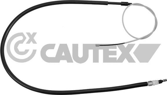 Cautex 038519 - Тросик, cтояночный тормоз autosila-amz.com