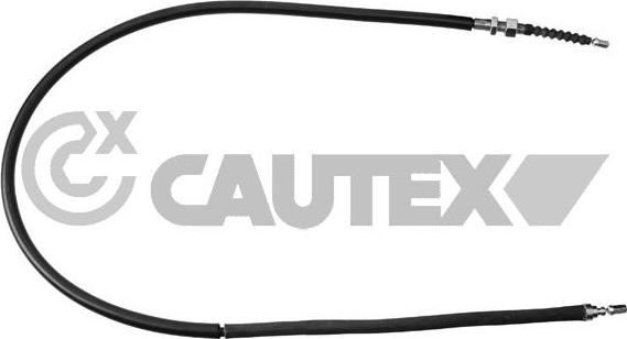 Cautex 038037 - Тросик, cтояночный тормоз autosila-amz.com