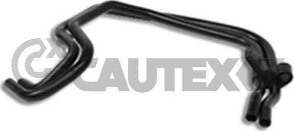 Cautex 026640 - Шланг, теплообменник - отопление autosila-amz.com