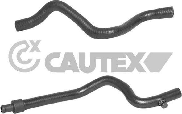 Cautex 026798 - Шланг, теплообменник - отопление autosila-amz.com