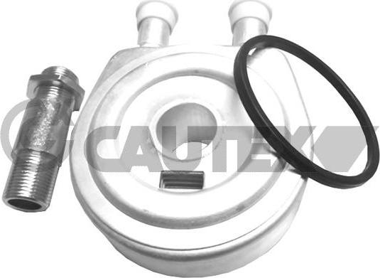 Cautex 021382 - Масляный радиатор, двигательное масло autosila-amz.com
