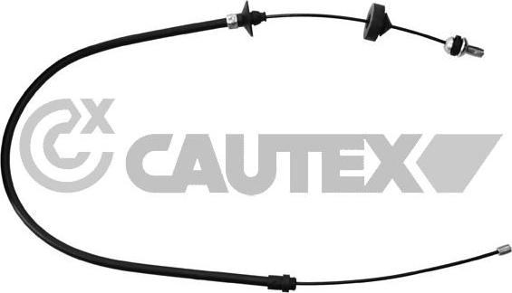 Cautex 028353 - Трос, управление сцеплением autosila-amz.com