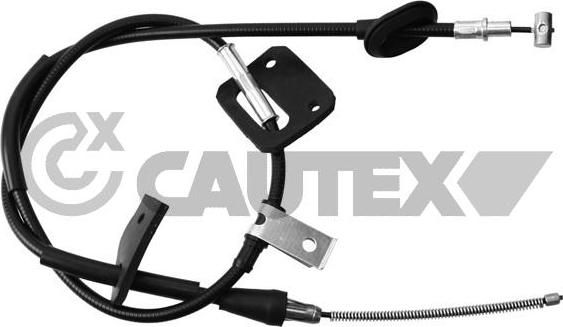 Cautex 168307 - Тросик, cтояночный тормоз autosila-amz.com