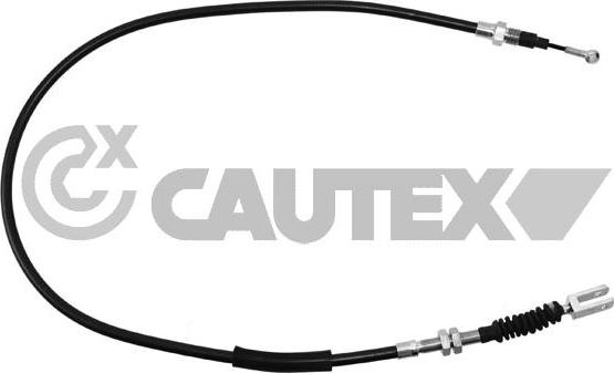 Cautex 168321 - Тросик, cтояночный тормоз autosila-amz.com