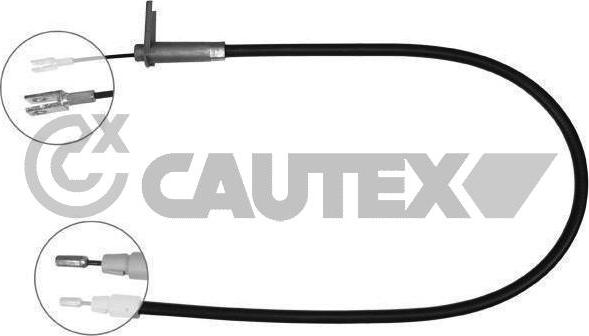 Cautex 188024 - Тросик, cтояночный тормоз autosila-amz.com