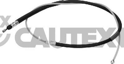 Cautex 208029 - Тросик, cтояночный тормоз autosila-amz.com